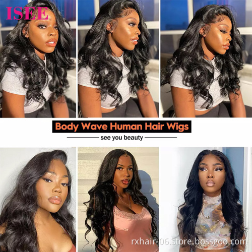 Vendors Wholesale Glueless Long Pretty Pre Plucked, Cheap Swiss Virgin Hair, Woman Body Wave Brazilian Human Lace Front Hair Wig